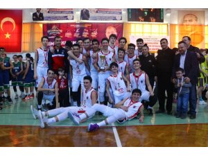 TREDAŞ Spor U16 Basketbol Takımı Tekirdağ şampiyonu oldu