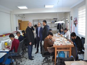 KOSGEB Müdürü Fidan’dan Kaymakam Özadalı’ya ziyaret