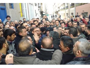 Kristal-İş üyelerinin ‘çay içme’ isteği arbede çıkardı