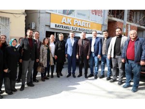 Başkan Sandal’dan siyasi partilere ziyaret