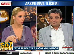 Türköne 'asker düşmanı' eleştirisine sert çıktı! VİDEO