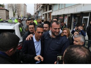 Tarihi maç öncesi Ali Koç Kırklareli’nde