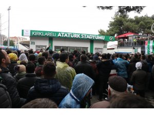 Kırklareli’de Fenerbahçe izdihamı