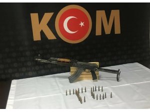 Bingöl’de kalaşnikof ele geçirildi