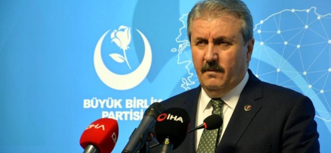 BBP Genel Başkanı Destici: “Emperyalist güçler Türkiye’yi bölgede istemiyor”