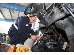 Araç Bakım Atölyesi kaynak tasarrufu sağlıyor