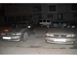 Arabalar karıştı: İlginç olay polisleri bile şaşkına çevirdi