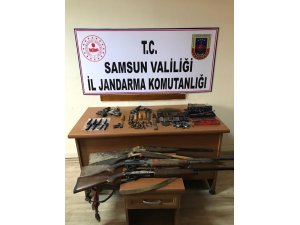 Samsun’da kurusıkıdan gerçek silah yapan şahıs yakalandı