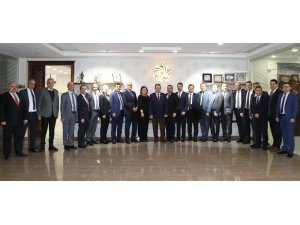 Finans sektörü temsilcileri Nazilli Ticaret Odası’nda bir araya geldi