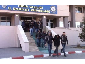 Iğdır’daki uyuşturucu operasyonunda 3 zanlı tutuklandı
