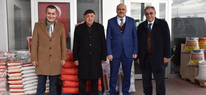 Kaymakam Aksoy ve Başkan Acar'dan esnaf ziyareti