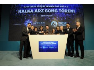 Borsa İstanbul’da gong ARD Bilişim için çaldı