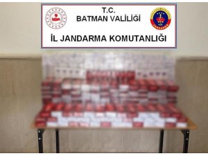 Batman’da kaçakçılık operasyonu