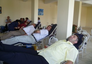 Emirgazi'de vatandaşlar Kızılay için kan bağışı yaptı