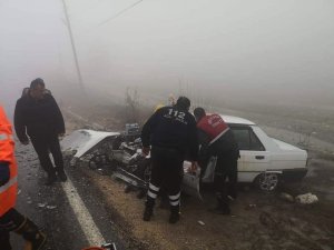 Sis kaza getirdi: 4 yaralı