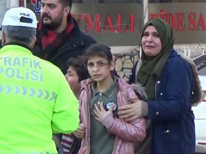 Yangında çocuklarını evde sanan annenin feryadı yürekleri dağladı