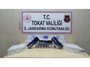 Valizden çıkan kaçak sigaraya 8 bin 400 lira ceza