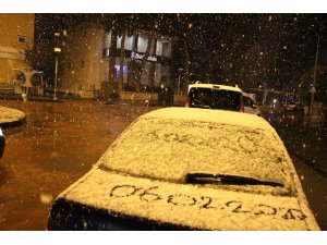 Yoğun kar yağışında Kavacık rampası kısa süreliğine kapandı