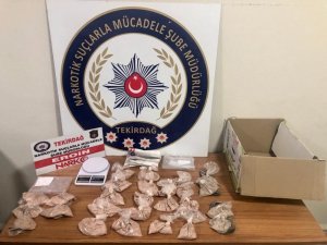 Tekirdağ’da uyuşturucu operasyonunda 2 kadın 2 kilo uyuşturucuyla yakalandı