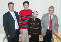 Dördüzler kısmetiyle geldi