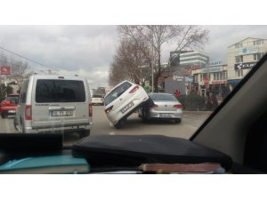 Bursa’da ilginç kaza