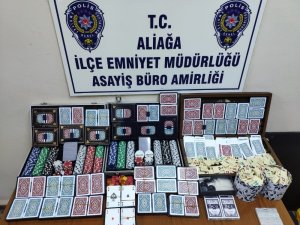 İzmir’de kumar baskını