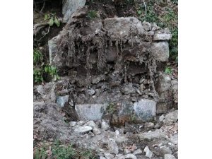 Trabzon'da 150 yıllık tarihi çeşme çalındı