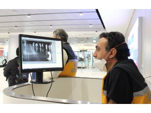 Yurt dışından gelen tüm yolcular termal kameralarla kontrol edilmeye başlandı