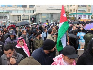 Ürdün'de Trump'ın sözde barış planı protesto edildi