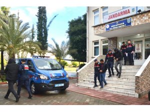 Küçükbaş hırsızları jandarma özel ekiplerine yakalandı