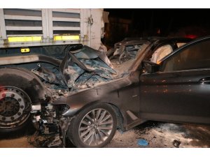 İzmir çevre yolunda feci kaza: 1 ölü
