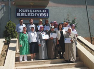 Kurşunlu'da Kırsal Eğitim Programı tamamlandı