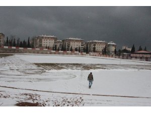 Bilecikspor maçı kar yağışı sebebi ile ertelendi