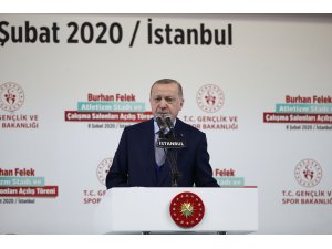 Erdoğan, Burhan Felek Atletizm Stadı Açılış Töreni'nde konuştu: (2)