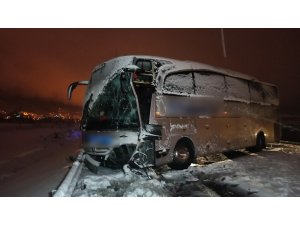 TEM’de zincirleme kaza: 1 yaralı