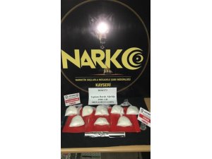Kayseri’de 1.5 kilo metamfetamin ele geçirildi