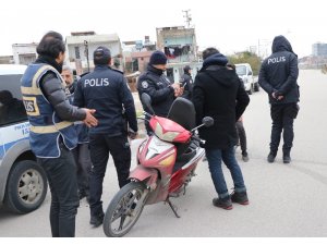 Adana’da motosiklet uygulaması