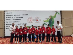 Kağızman, Wushu Türkiye Şampiyonası’na damgasını vurdu