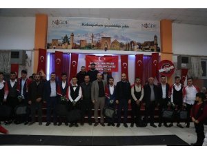 Niğde'de askerler için uğurlama programı