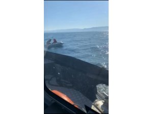 Marmara’da Denizinde tekne battı, iki kişi ölümden döndü