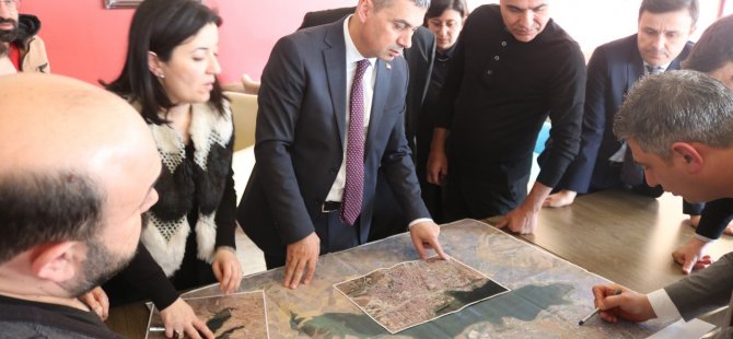 Mogan Gölü'nün çevre düzenleme projesinin koordinasyon toplantısı yapıldı