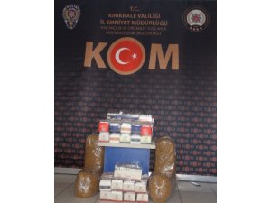 Kırıkkale’de tütün kaçakçılığı operasyonu