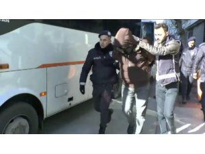 İzmir’deki suç örgütü operasyonunda 59 kişi adliyeye sevk edildi