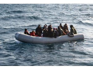 Ayvalık’ta 42 düzensiz göçmen yakalandı