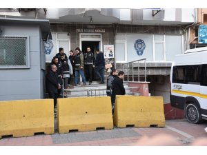 Suç örgütü operasyonunda 8 tutuklama