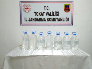 Turhal’da kaçak rakı operasyonu