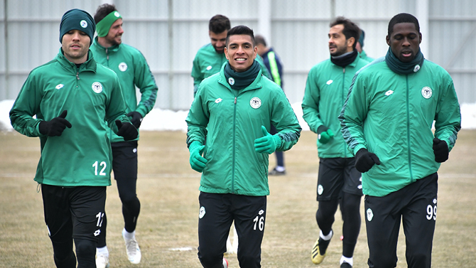 Konyaspor'da Göztepe maçı hazırlıkları