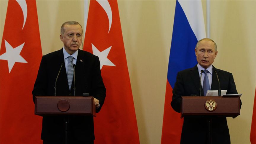 Cumhurbaşkanı Erdoğan, Putin ile telefonda görüştü