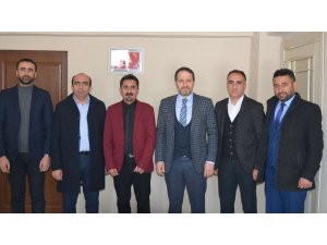 Başkan Gür’den KGK Temsilcisi Taş’a ziyaret
