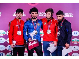 Avrupa Güreş Şampiyonası’nda milli takım üçüncü oldu